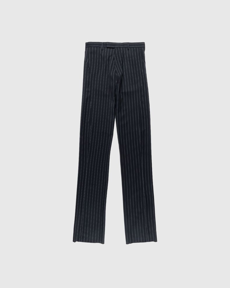Twist Seam Tailored Trouser Black/White