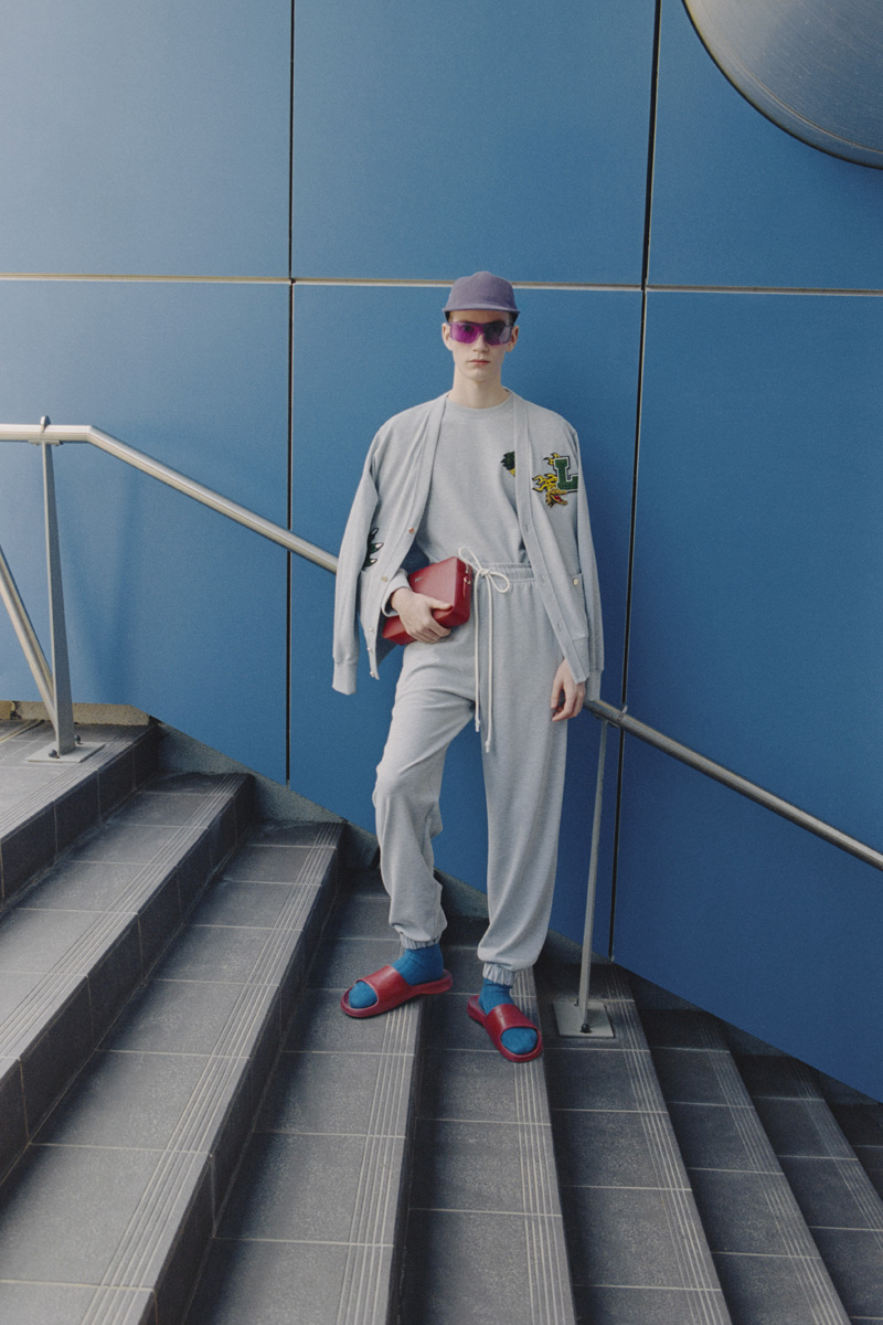 Lacoste FW21 Scales up Clothes & Croc to IMAX Size