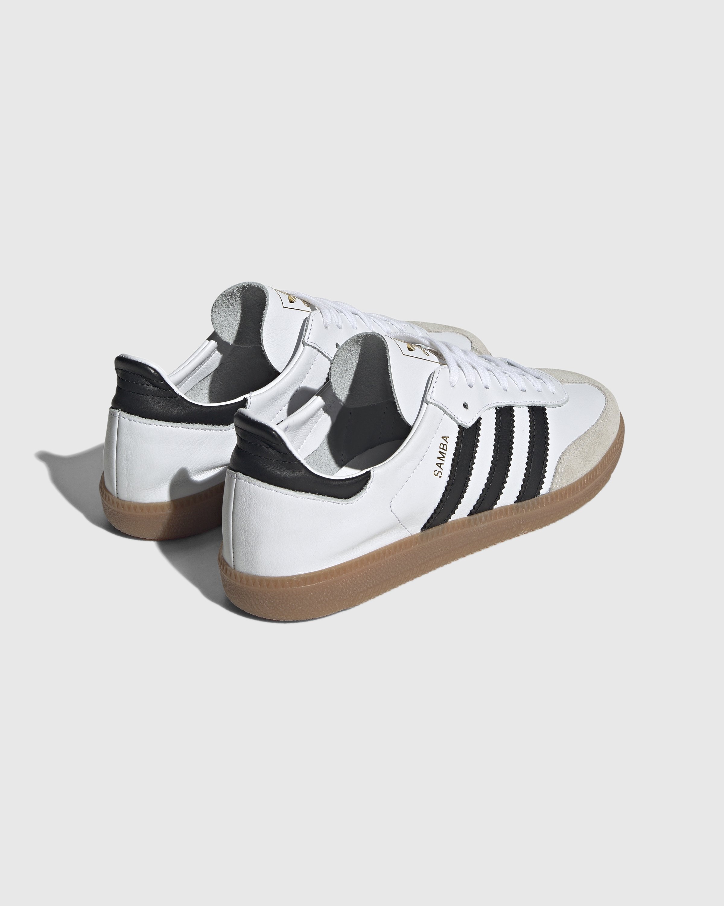 Adidas – Samba Decon White/Black/Greone - Sneakers - White - Image 3