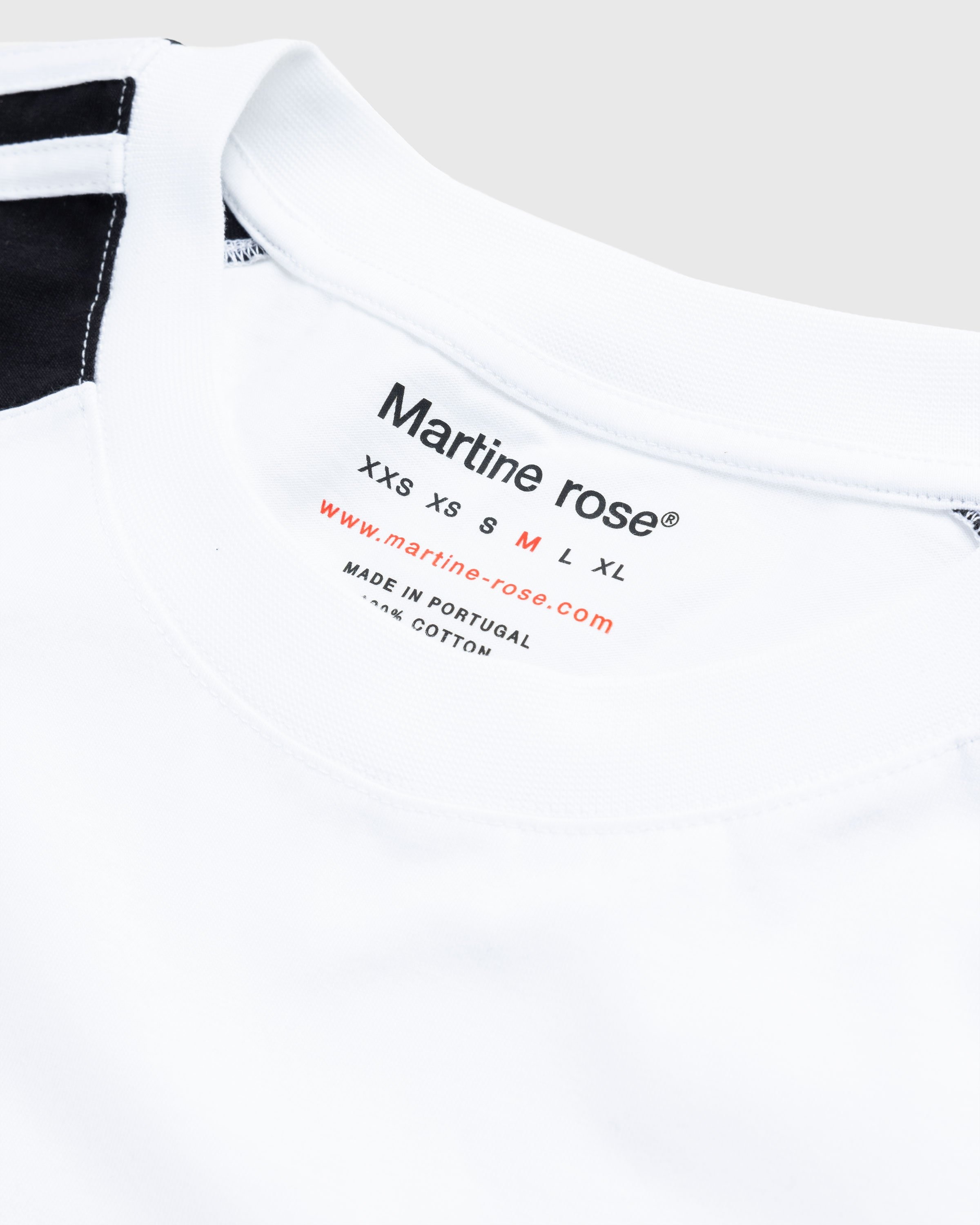 Martine Rose – Panelled Oversized T-Shirt White/Multi - Tops - Multi - Image 7