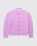 Our Legacy – Evening Polo Candyfloss Fuzzy Alpaca - Knitwear - Pink - Image 1