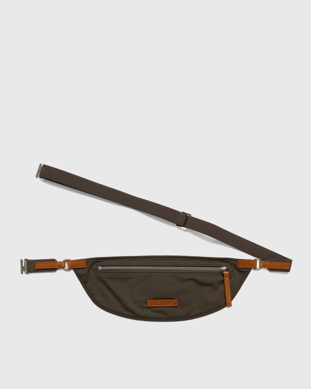 JACQUEMUS – La Banane Yelo Brown - Bags - Brown - Image 1