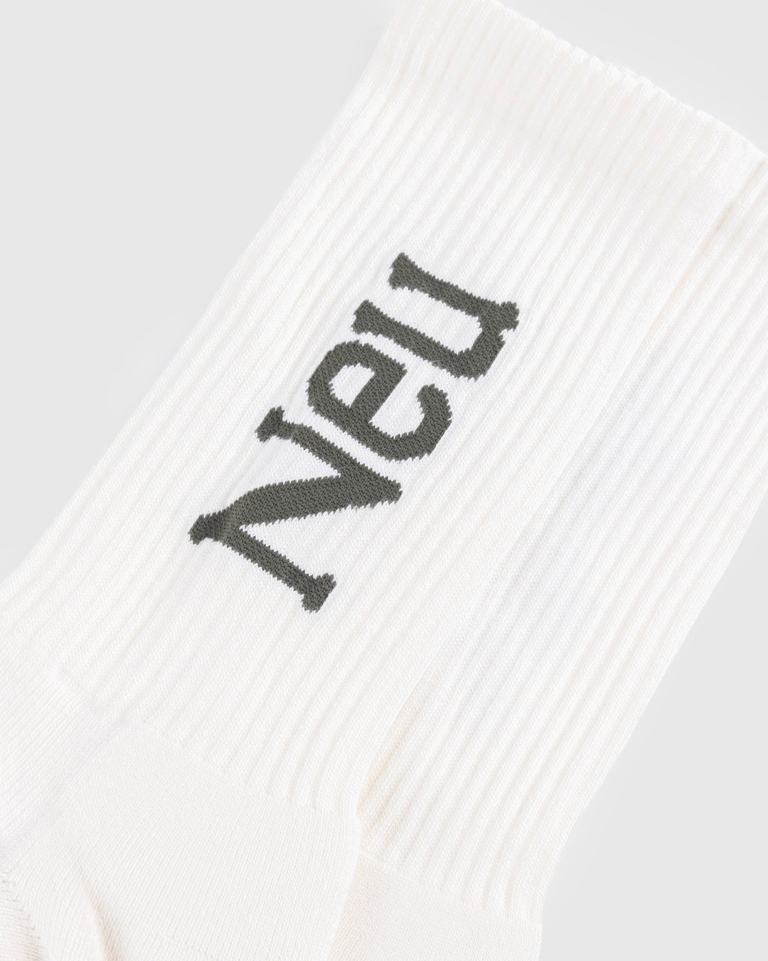 Highsnobiety – Neu York Logo Socks White - Socks - Beige - Image 2