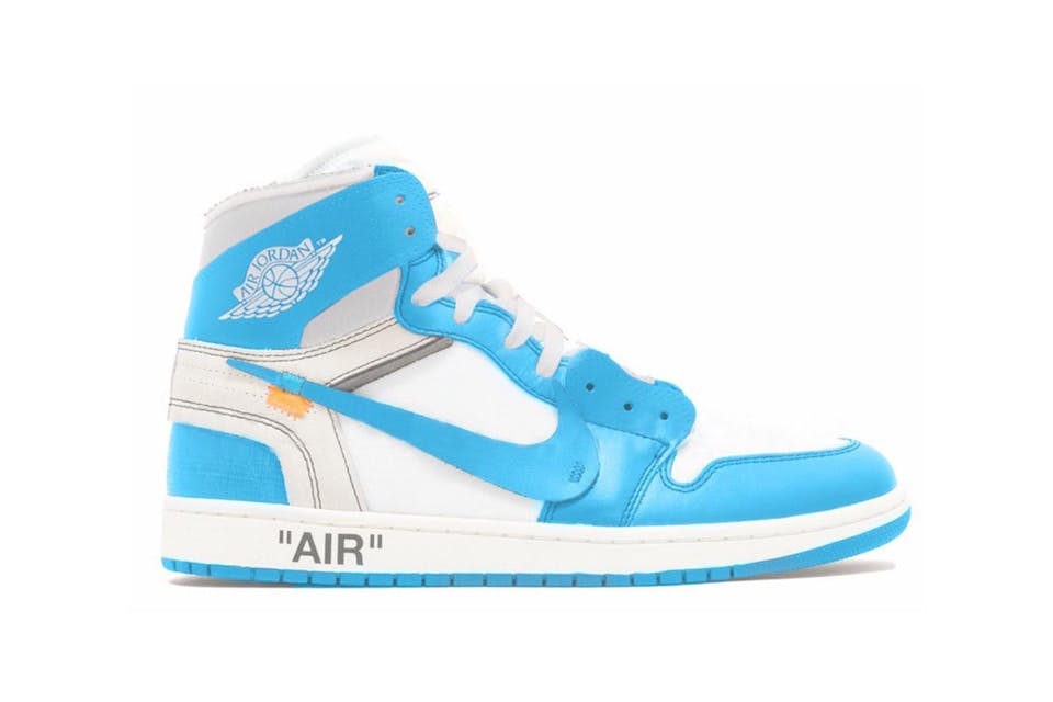 Virgil Abloh X Nike Air Jordan 1 University Blue Release Price Info