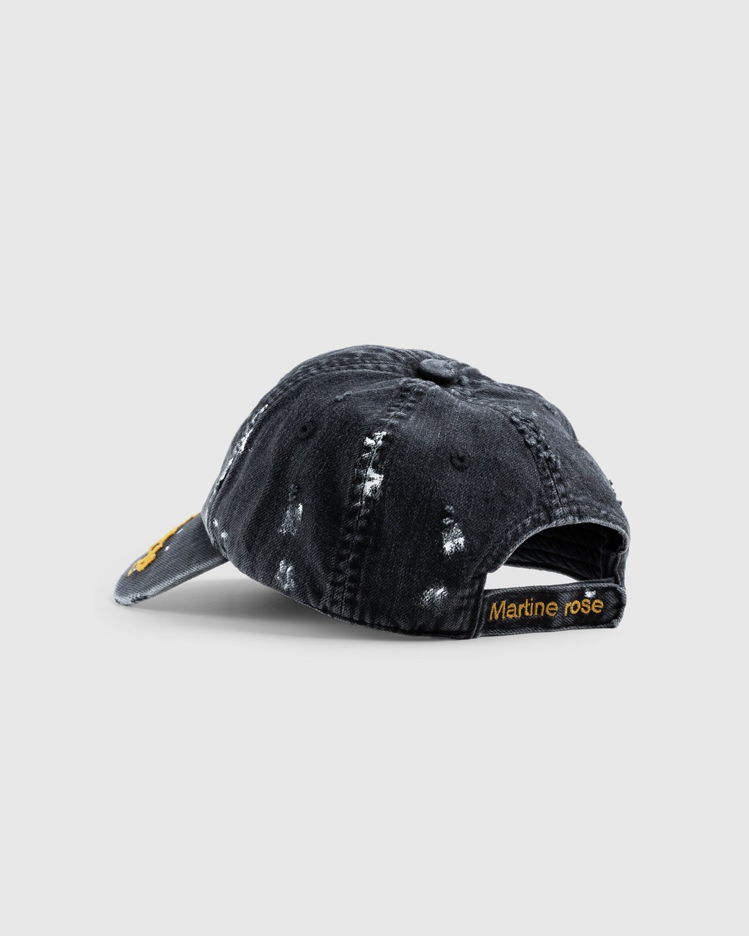 Martine Rose – Trucker Cap Black - Hats - Black - Image 3