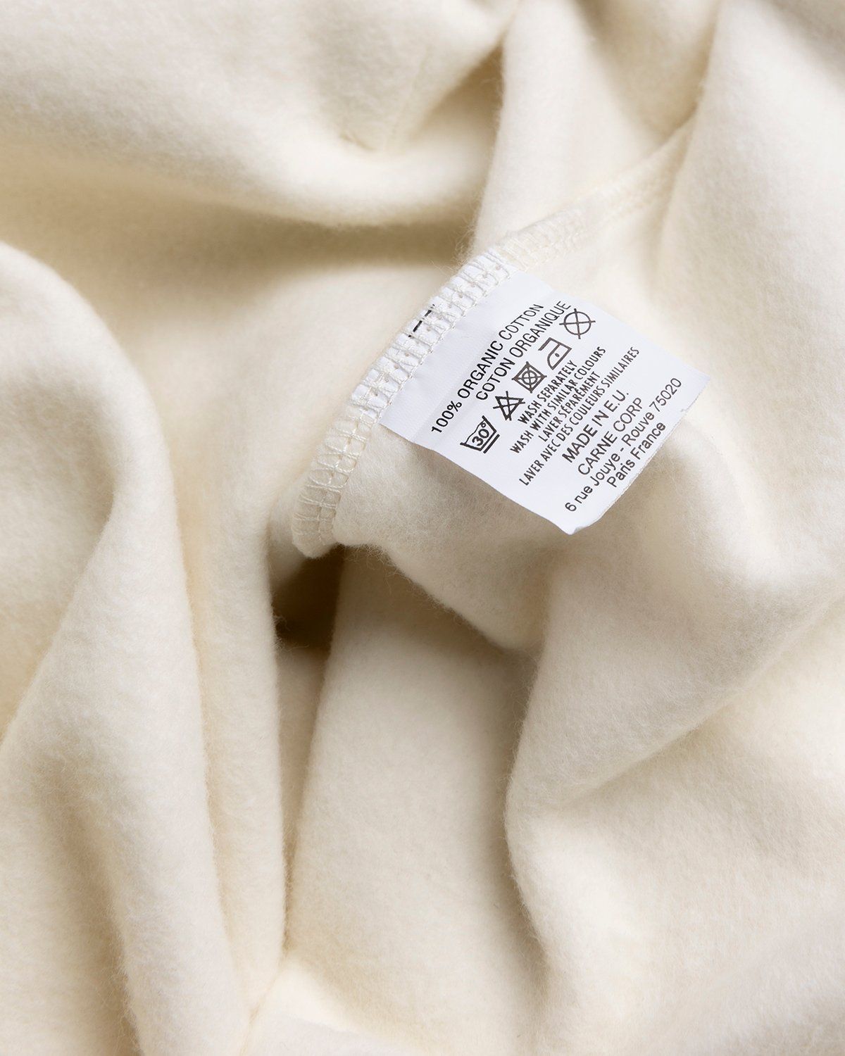 Carne Bollente – 7 Sex Benefits Hoodie Cream - Sweats - Beige - Image 7