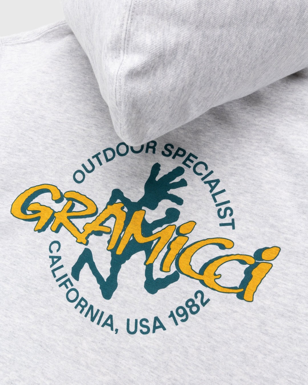 Gramicci – Running Man Hoodie Grey - Hoodies - Grey - Image 6