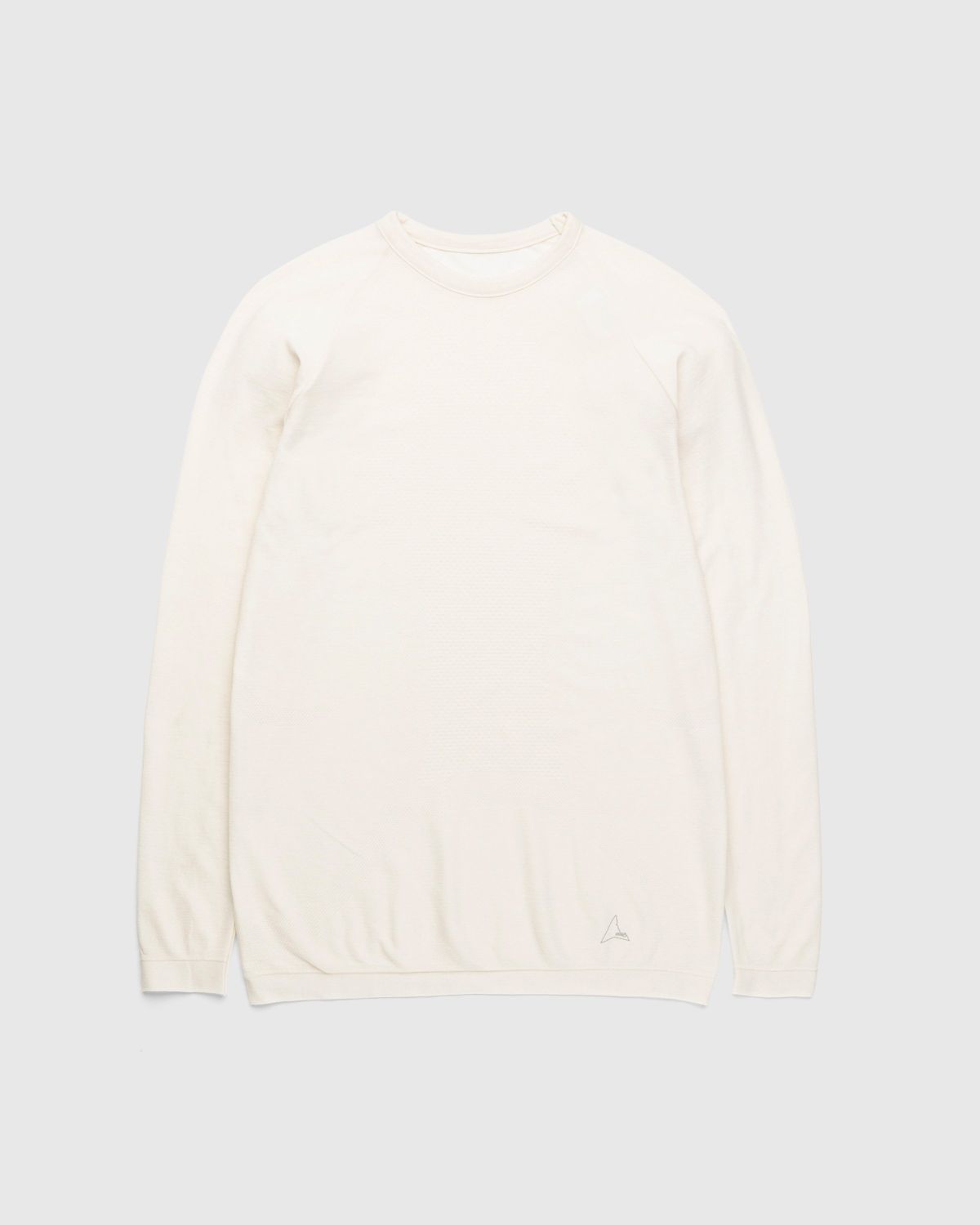 ROA – Seamless Longsleeve Cotton Shirt Beige - Longsleeves - Beige - Image 1