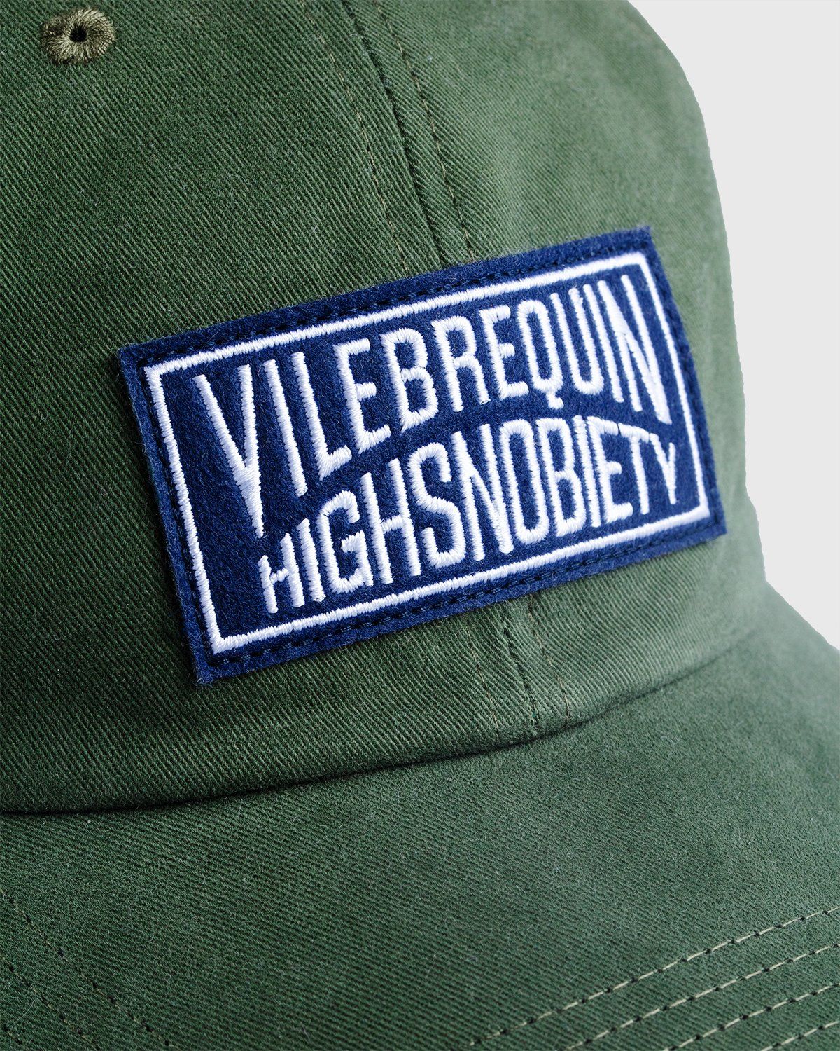 Vilebrequin x Highsnobiety – Logo Cap Khaki - Caps - Green - Image 4