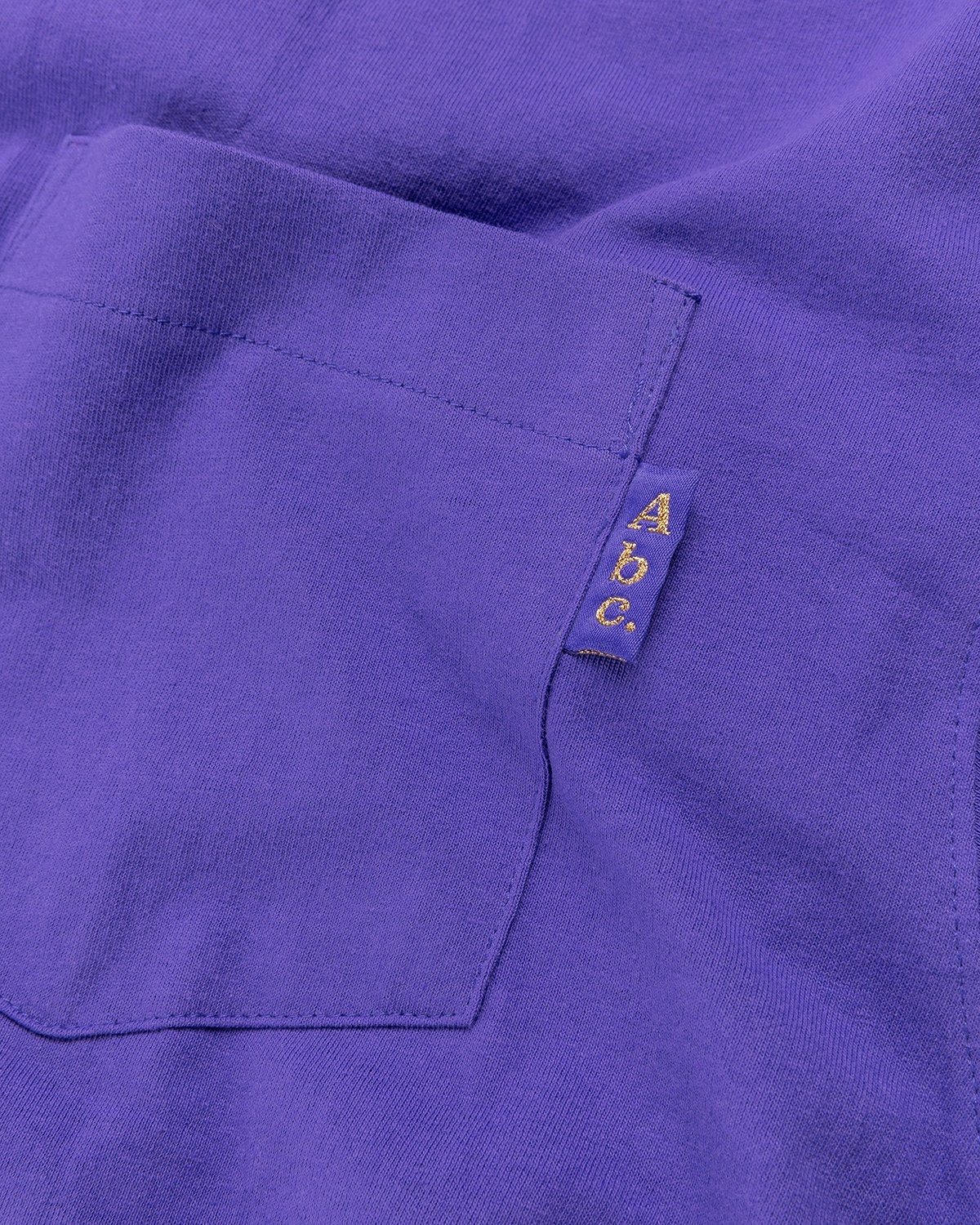 Abc. – Short-Sleeve Pocket Tee Sapphire - T-Shirts - Blue - Image 5