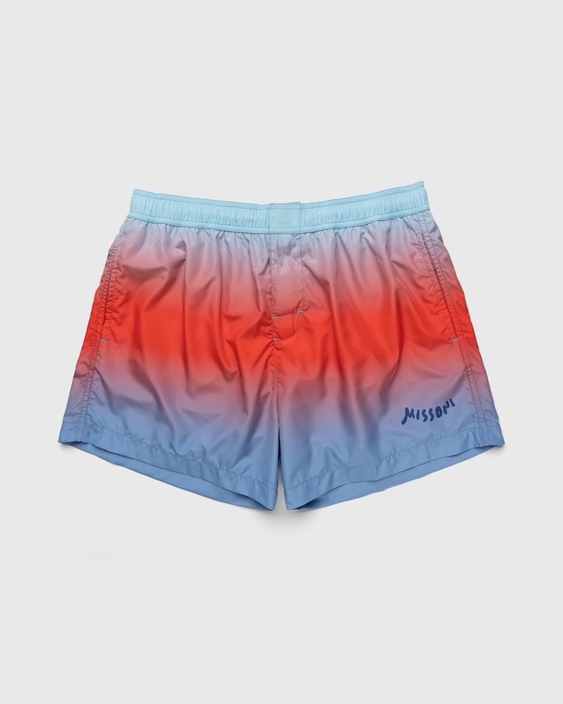 Missoni – Degrade Print Swim Shorts Light Blue