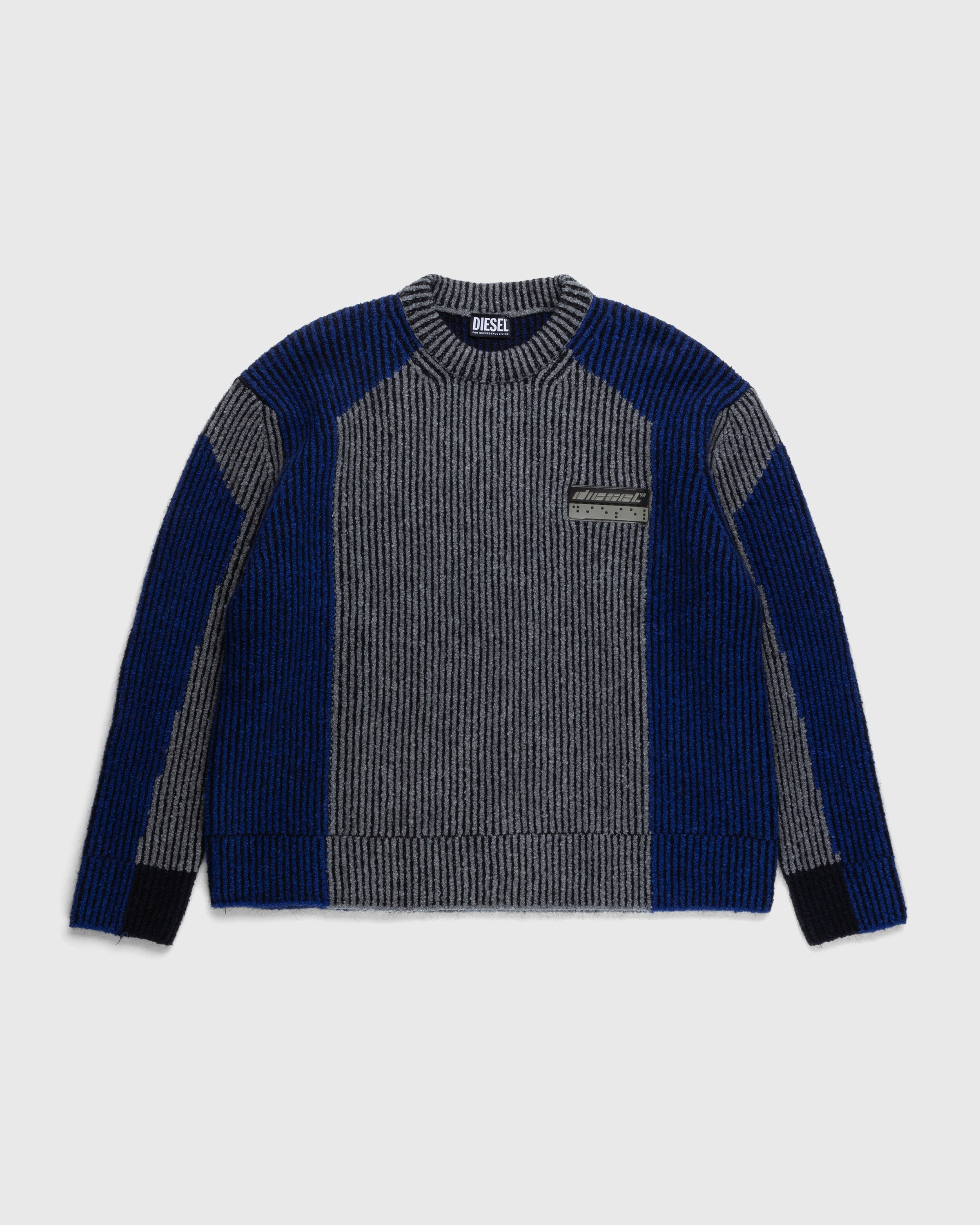 Diesel – Raig Sweater Blue - Knitwear - Blue - Image 1