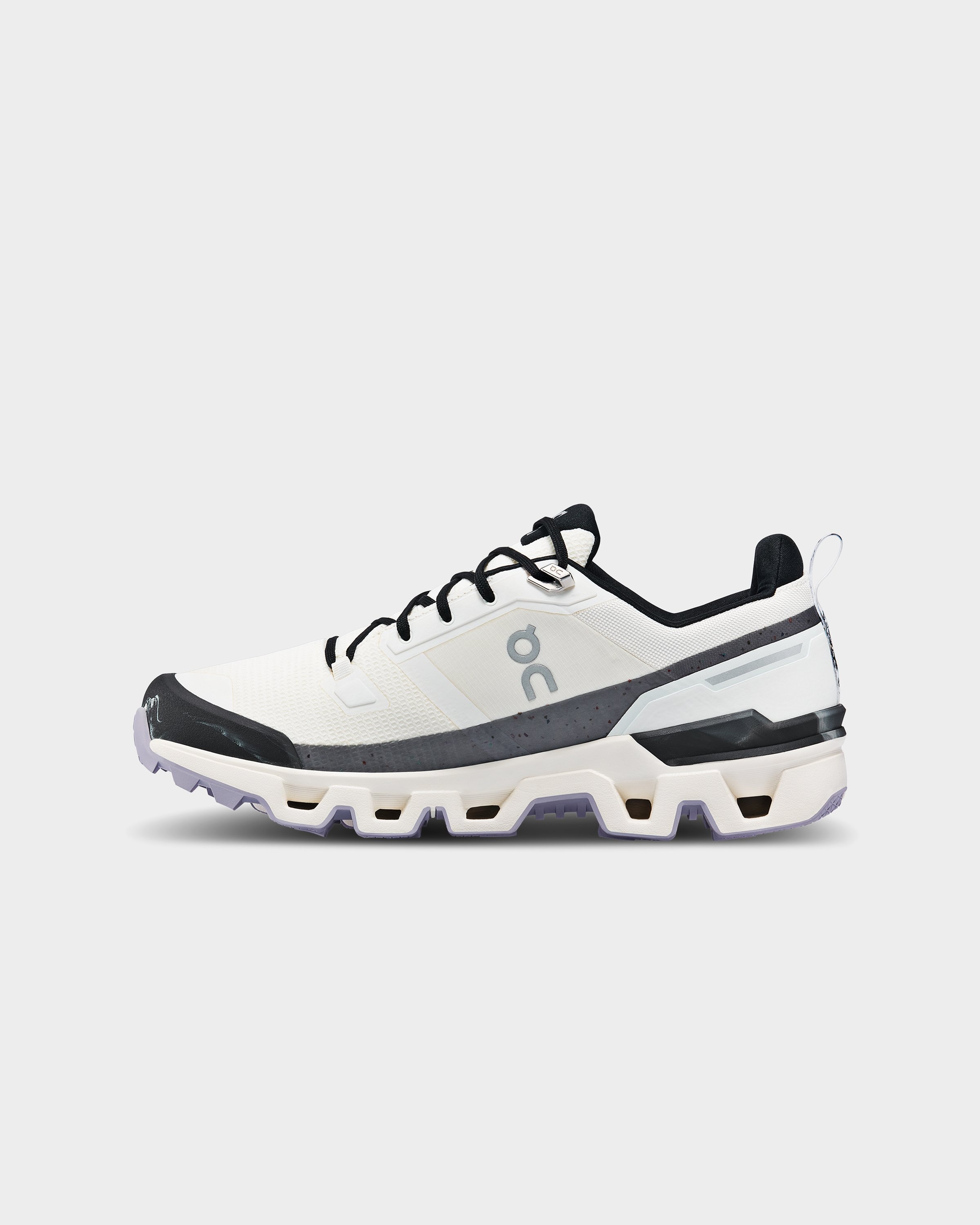 On – Cloudwander Waterproof High Alpine Ivory/Black - Sneakers - Grey - Image 2