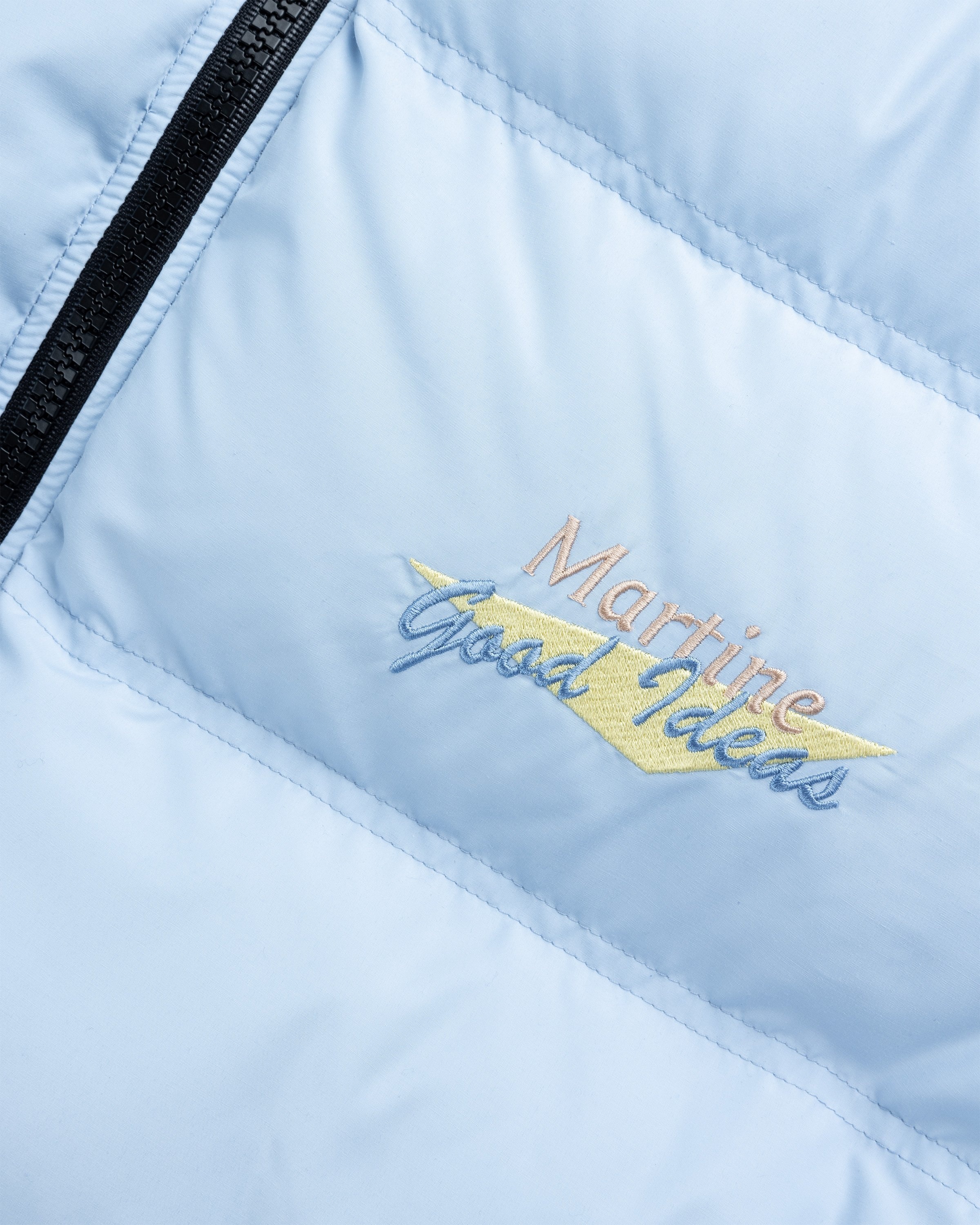 Martine Rose – Doll Puffer Jacket Icy Blue - Outerwear - Blue - Image 7