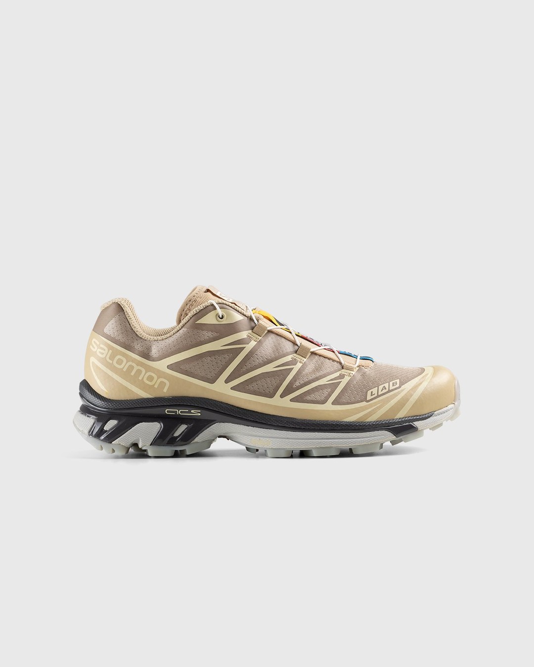Salomon – XT-6 CLEAR Safari/Magnet/Vanila - Sneakers - Beige - Image 1