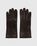 Nappa Leather Gloves Chocolate