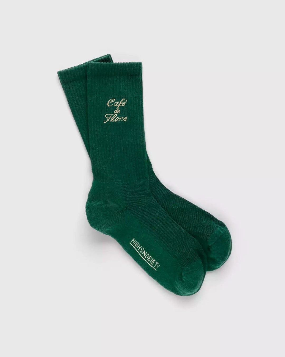 Café de Flore x Highsnobiety – Not In Paris 4 Socks Green - Socks - Green - Image 1