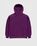 Auralee – Super Milled Sweat Pullover Hoodie Purple