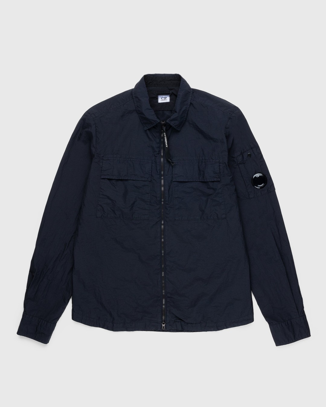 C.P. Company – Taylon L Zip Shirt Black - Shirts - Black - Image 1