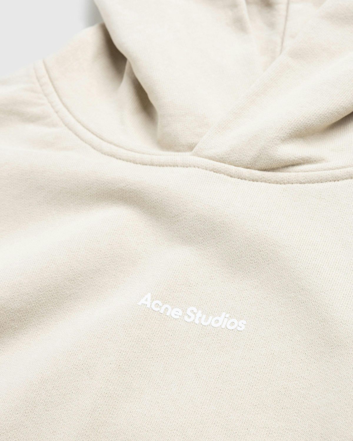 Acne Studios Beige Bonded Hoodie