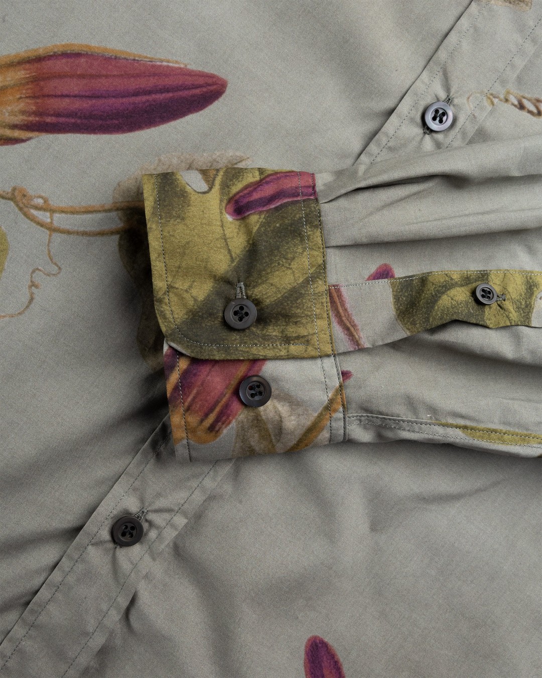 Dries van Noten – Cannon Shirt Grey - Shirts - Grey - Image 6