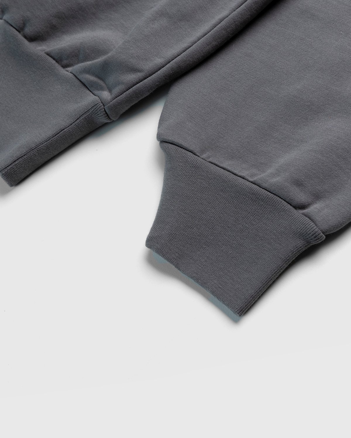 Auralee – Knitted Cotton Crew Grey - Sweats - Grey - Image 4