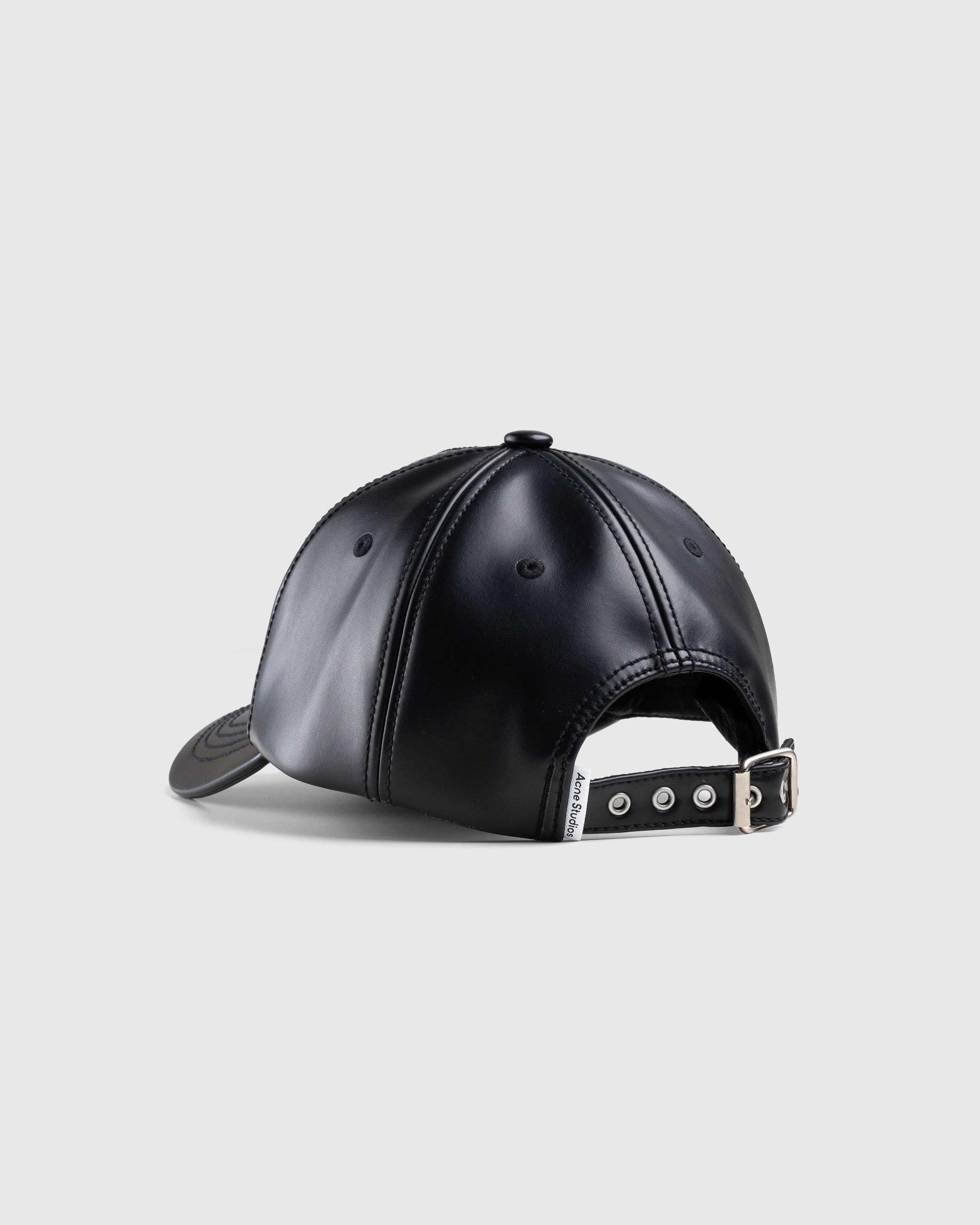 Acne Studios – Baseball Cap Black - Hats - Black - Image 3