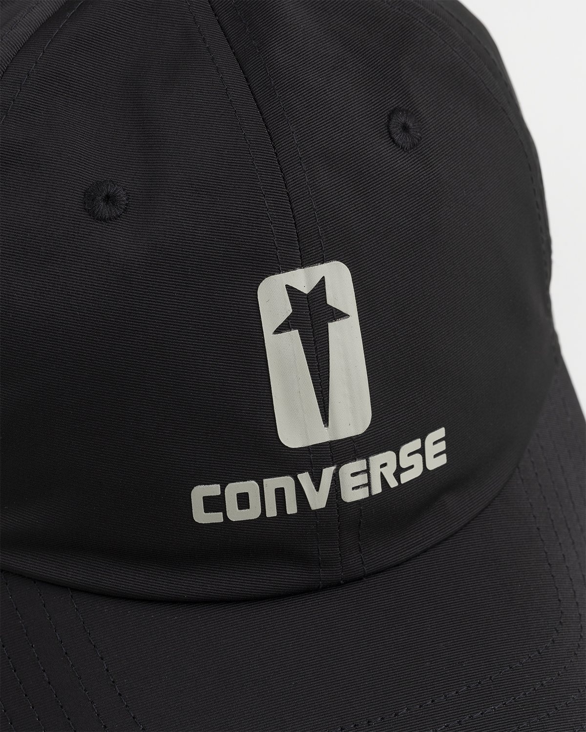 Converse x Rick Owens – Dad Cap Black Pelican - Hats - White - Image 5