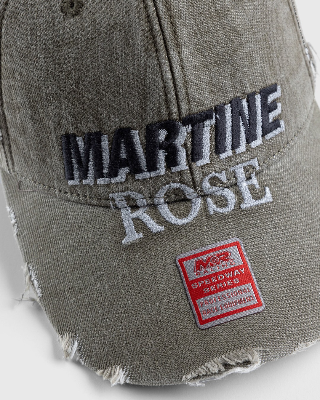 Martine Rose – Rolled Cap Green - Hats - Green - Image 5