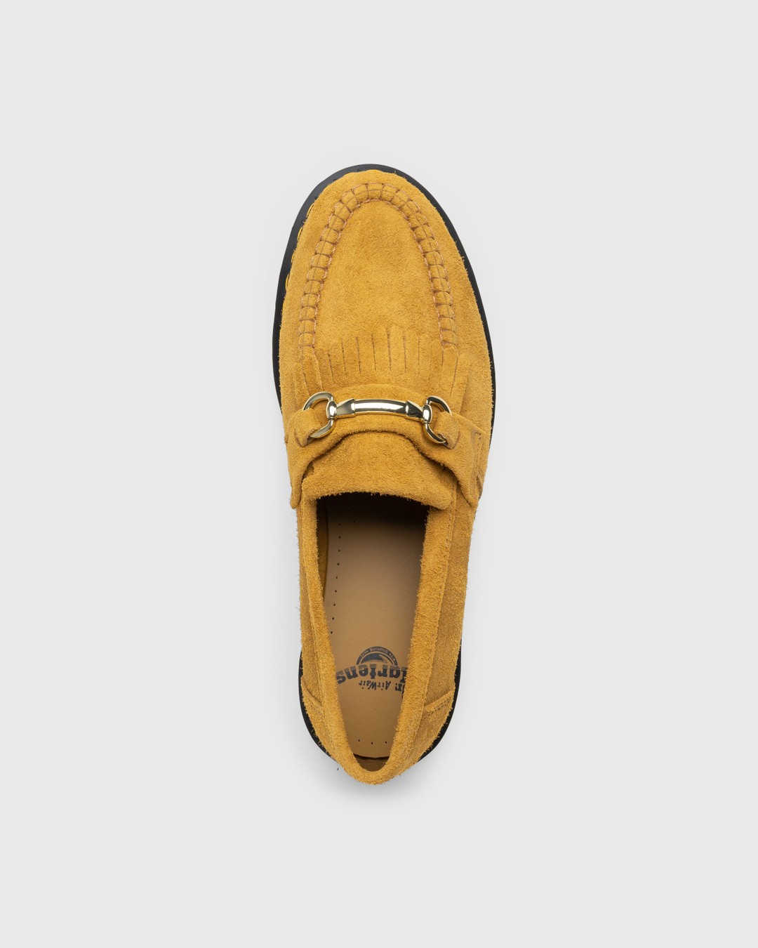 Dr. Martens – Adrian Snaffle Suede Loafers Light Tan Desert Oasis Suede (Gum Oil) - Shoes - Brown - Image 5