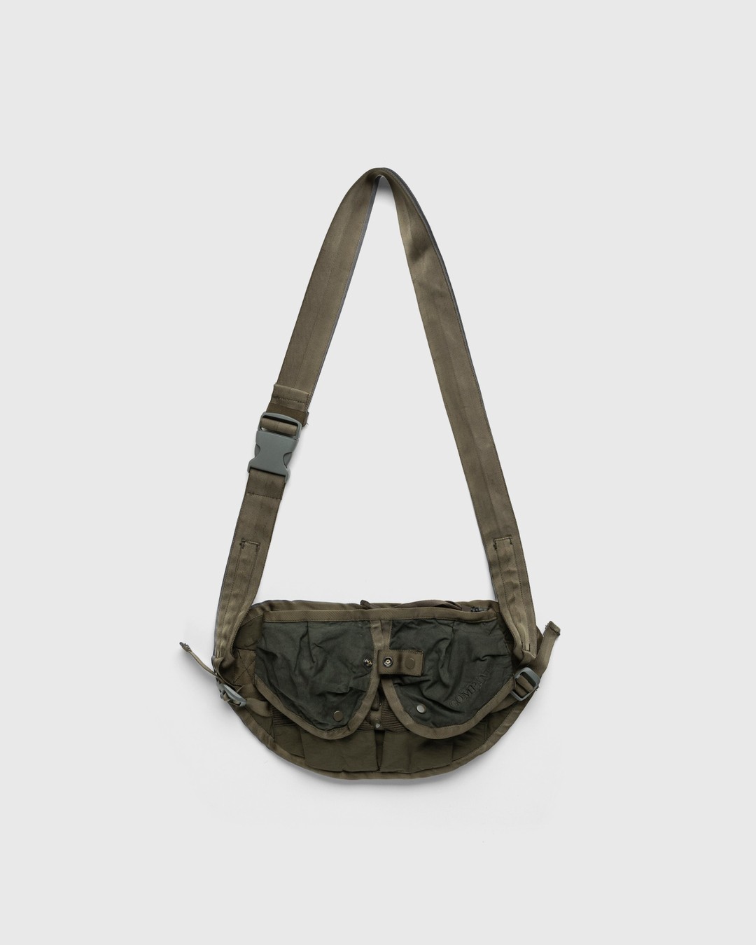 C.P. Company – Ba-Tic Mixed Crossbody Pack Green - Bags - Green - Image 1