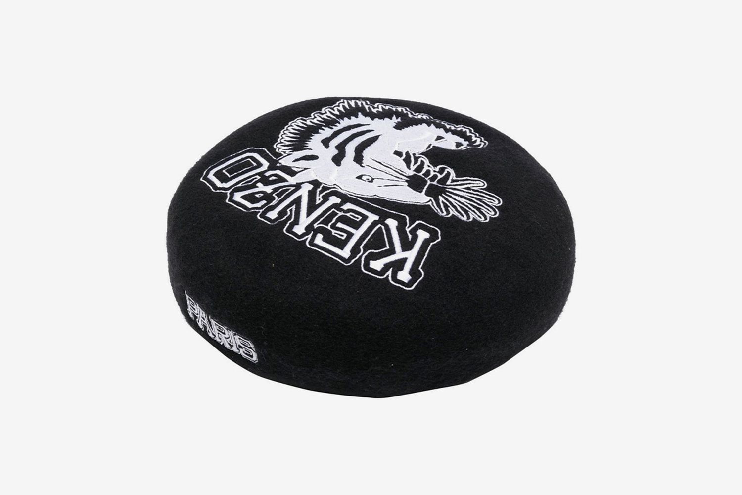 Tiger Embroidered Beret