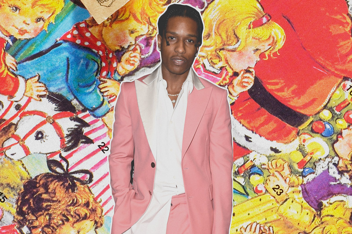 Was A$AP Rocky's Pink Loewe Tux His Wildest Look of 2019?