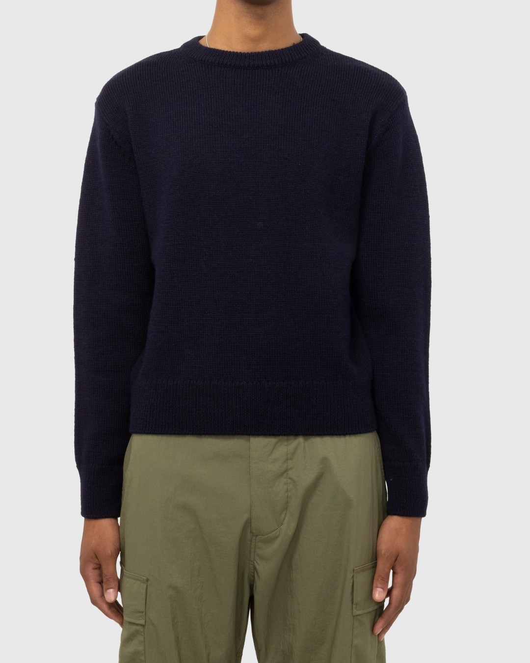 Dries van Noten – Nelson Sweater Blue - Knitwear - Blue - Image 5