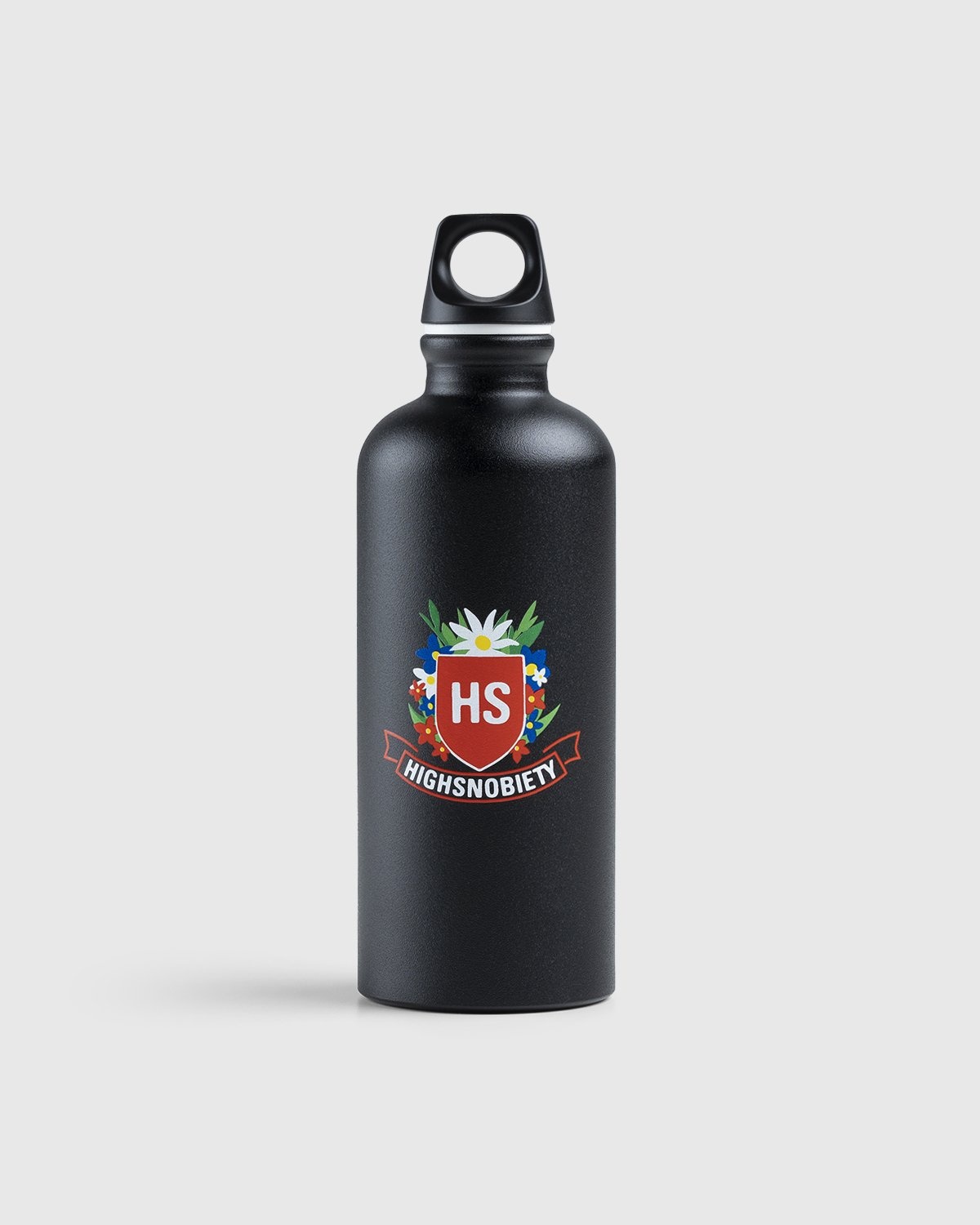Highsnobiety x SIGG – GATEZERO Logo Water Bottle Black - Bottles & Bowls - Black - Image 1