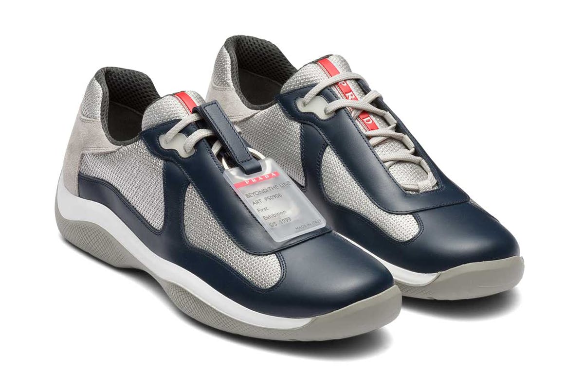 Prada s America s Cup Sneaker Original Colorways Velcro
