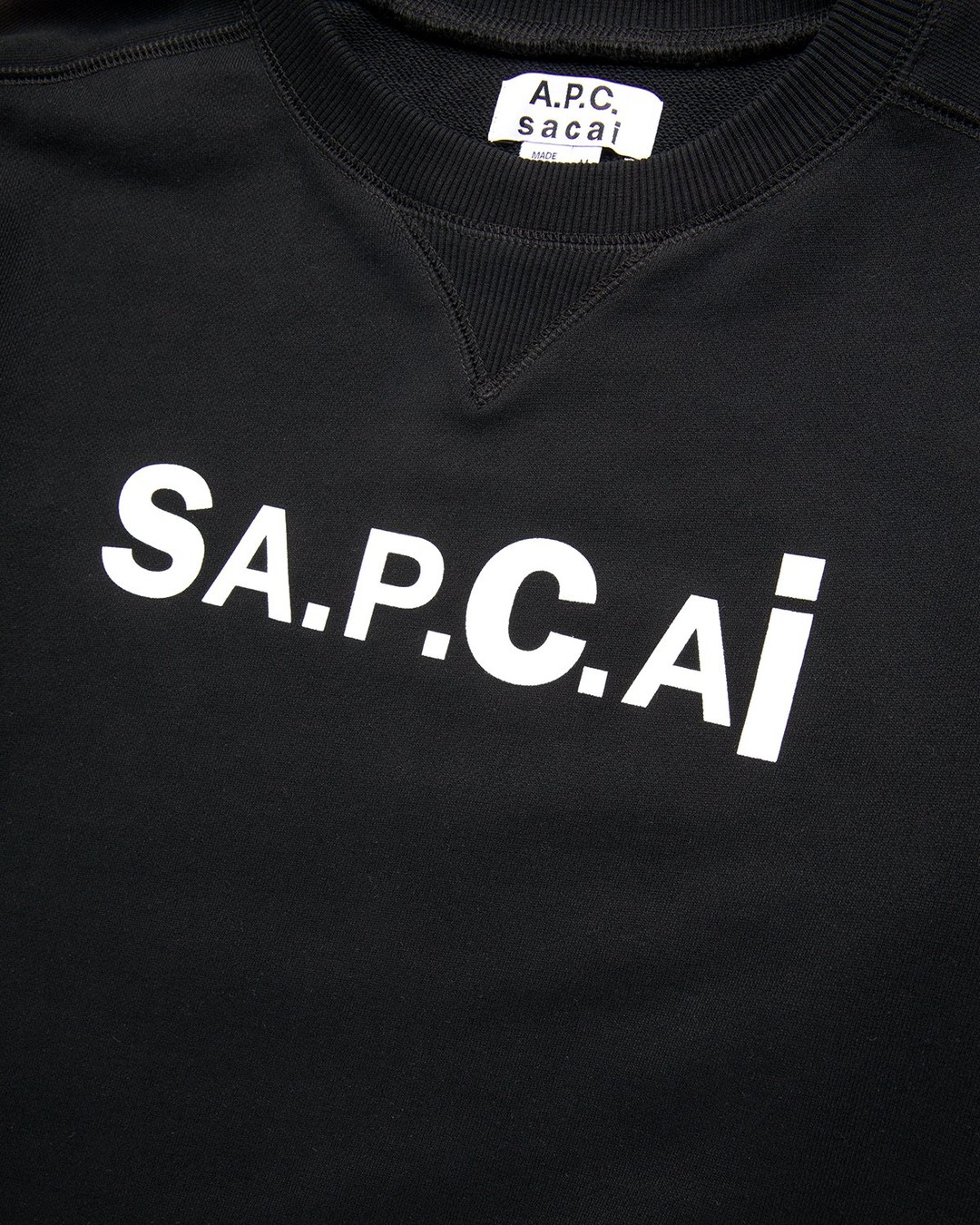 A.P.C. x Sacai – Tani Sweater Black | Highsnobiety Shop