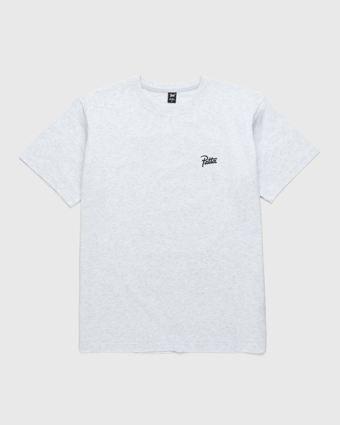 Patta – Teddy Bear T-Shirt Snow Melange Grey - T-shirts - Grey - Image 2