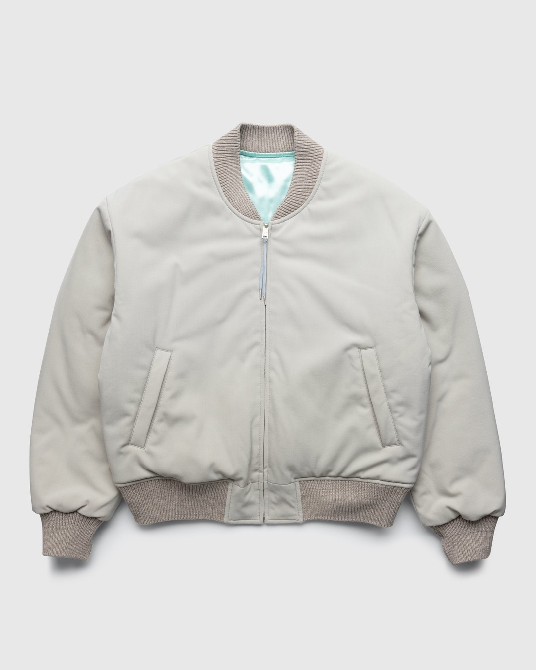 Acne Studios – Reversible Bomber Jacket Grey - Outerwear - Grey - Image 1