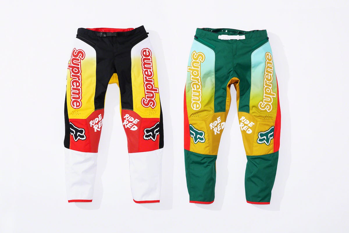 Supreme Announces Collab With Fox Racing & Honda