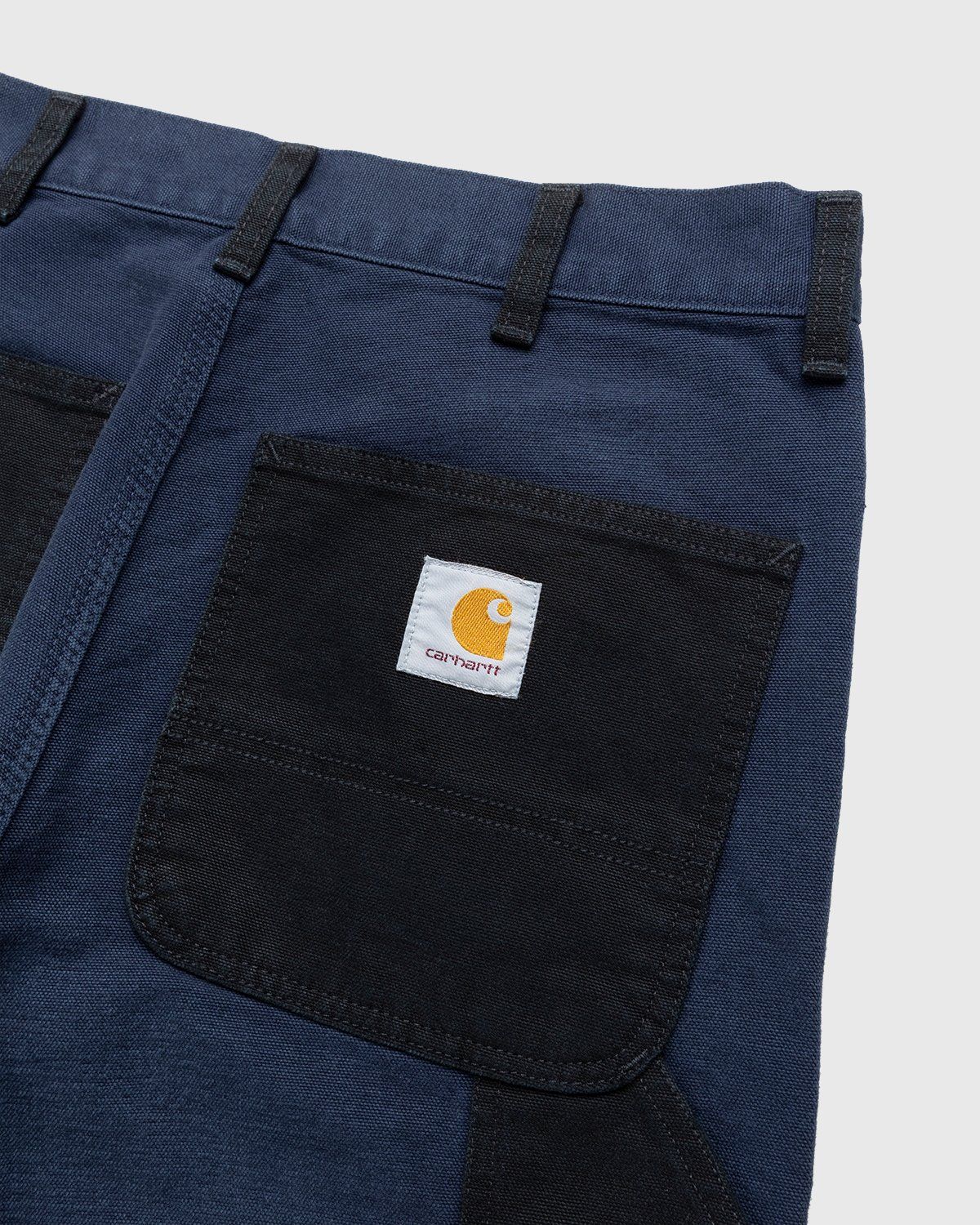 Carhartt WIP – Double Knee Pant Dark Navy - Pants - Blue - Image 3