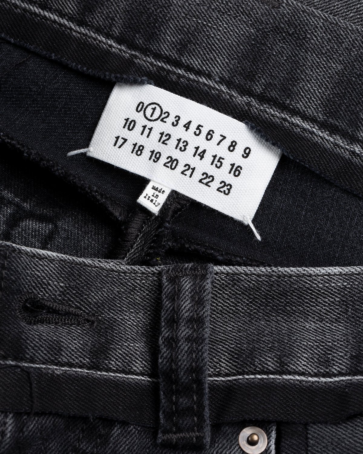 Maison Margiela – Spliced Jeans Black - Denim - Black - Image 9