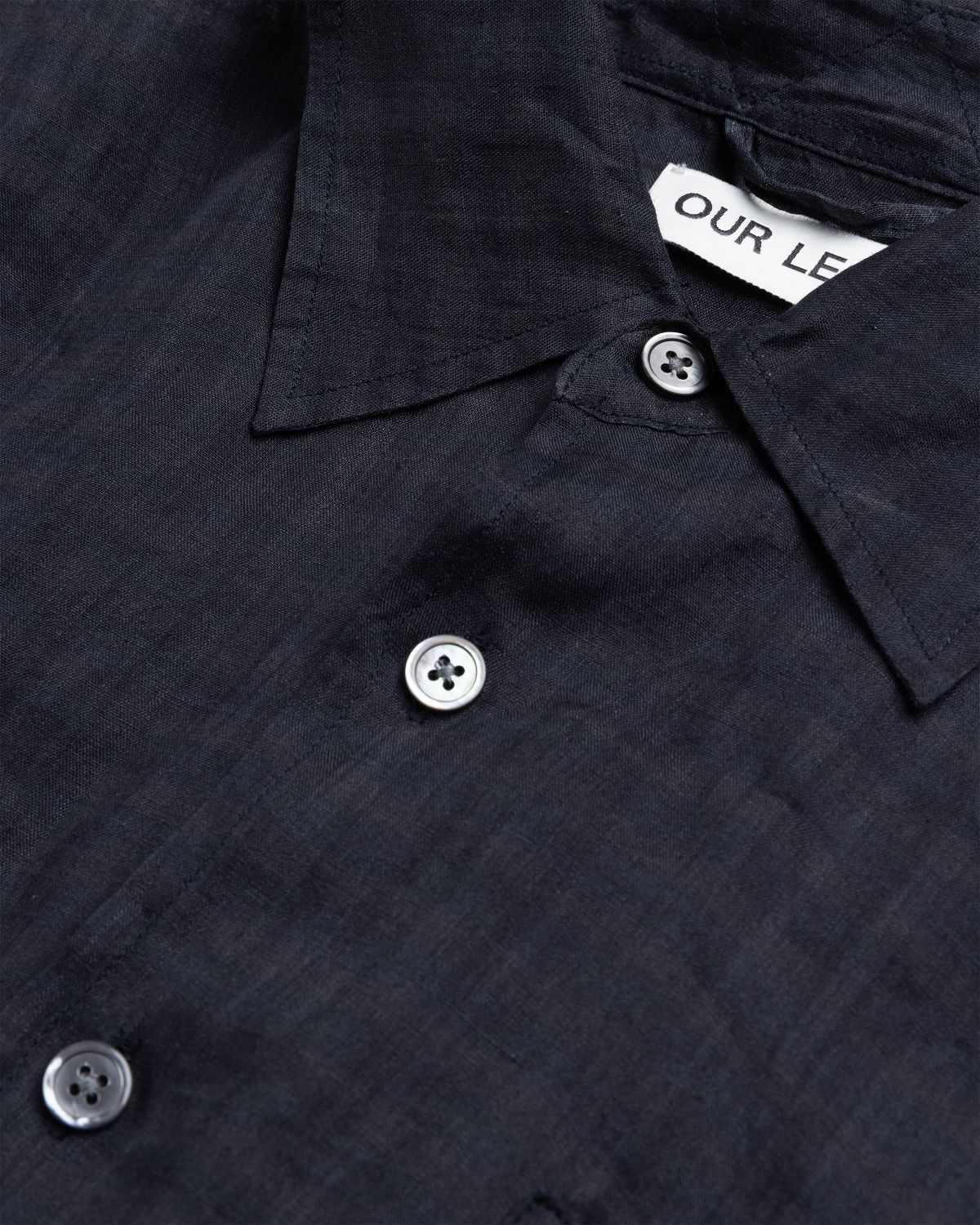 Our Legacy – Above Shirt Night Check Print - Shirts - Black - Image 6