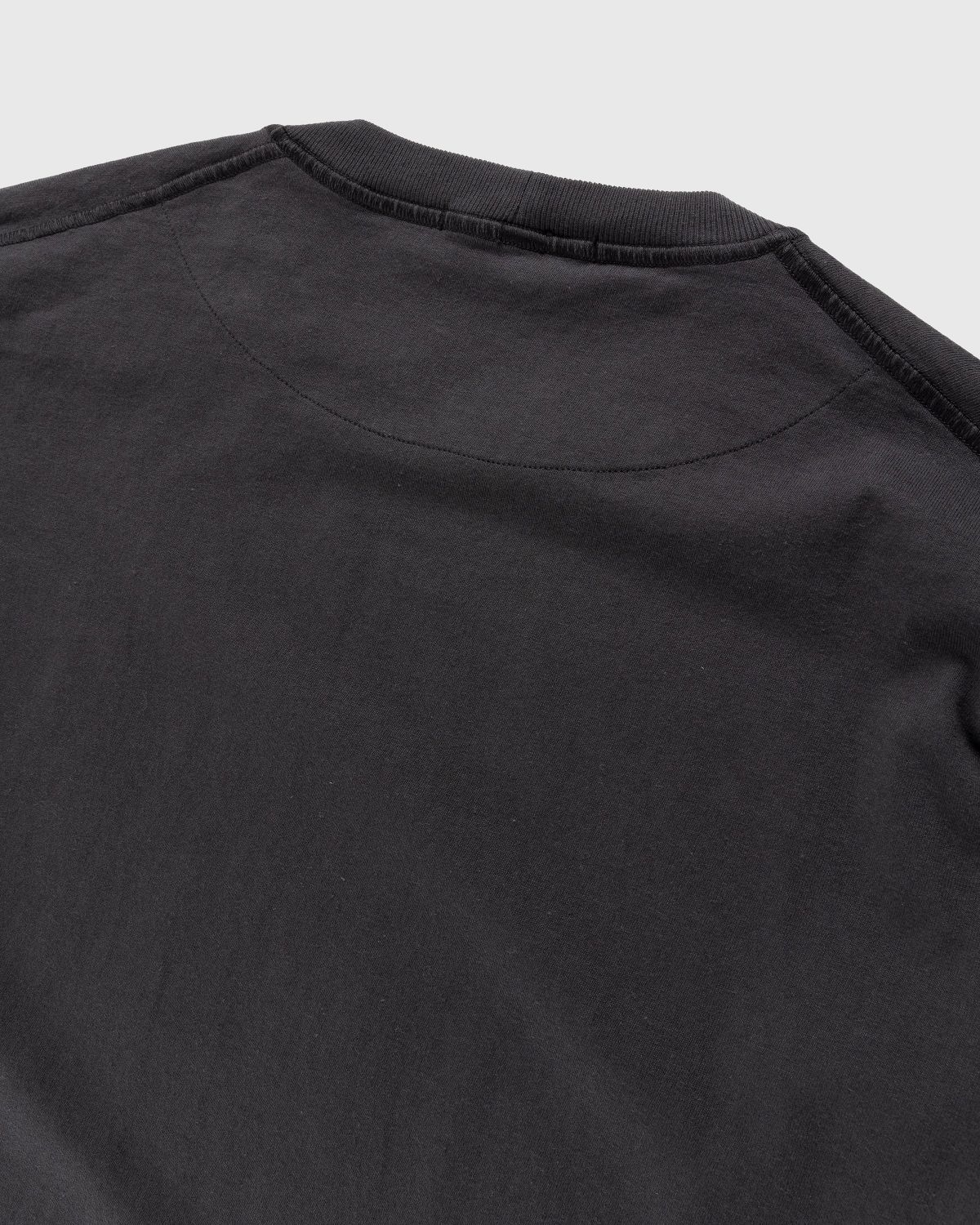 Stone Island – Fissato Longsleeve T-Shirt Charcoal - Longsleeves - Grey - Image 4