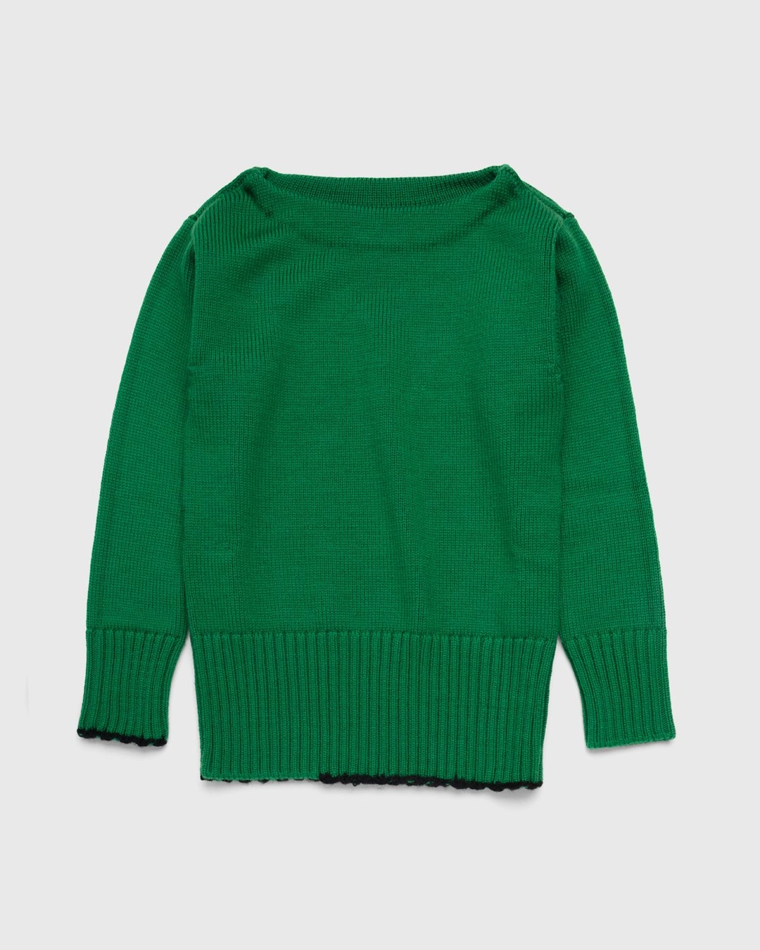 Maison Margiela – Summer Camp Sweater Green - Knitwear - Green - Image 1