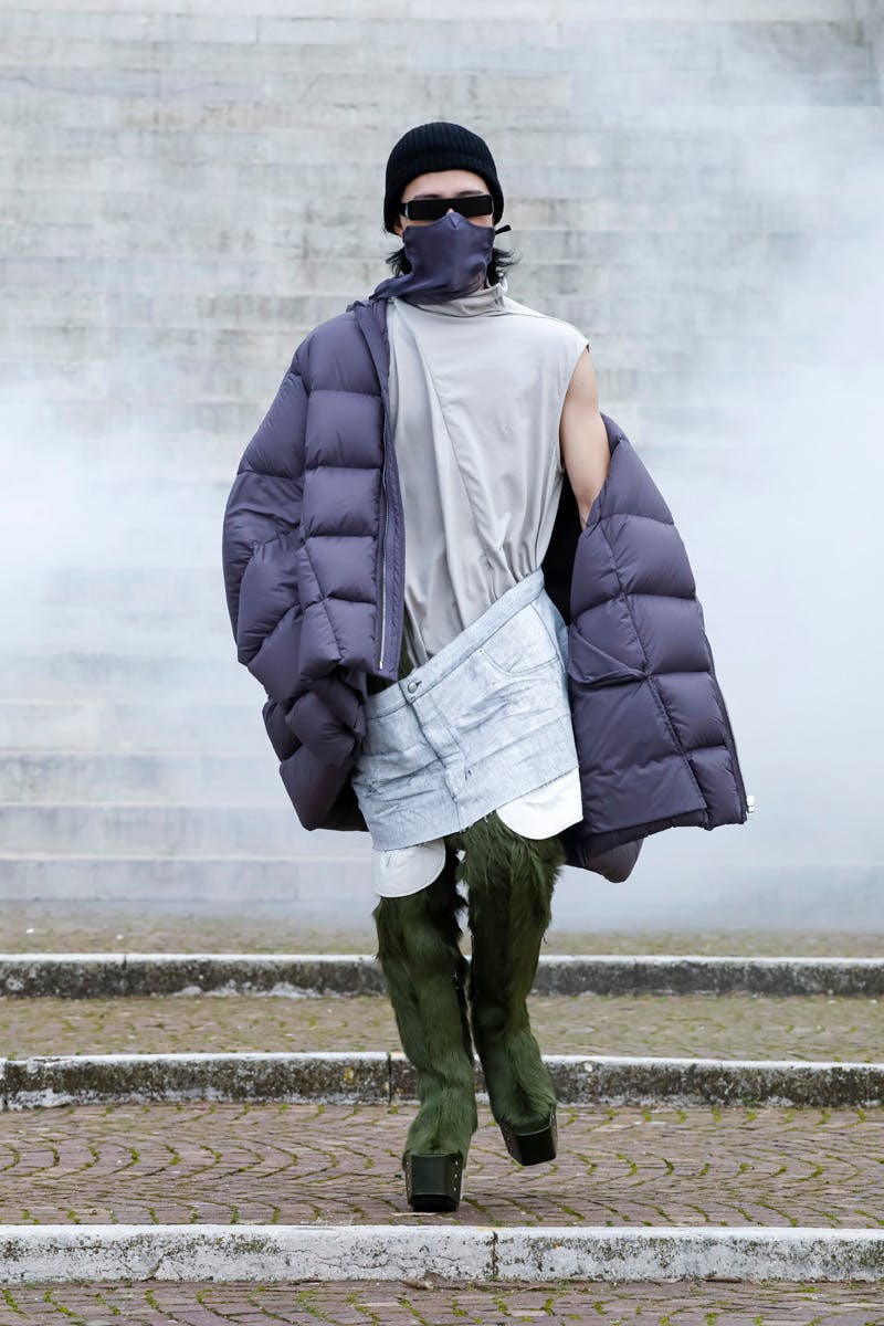 Rick Owens show, Runway, Fall Winter 2021, Paris Fashion Week
