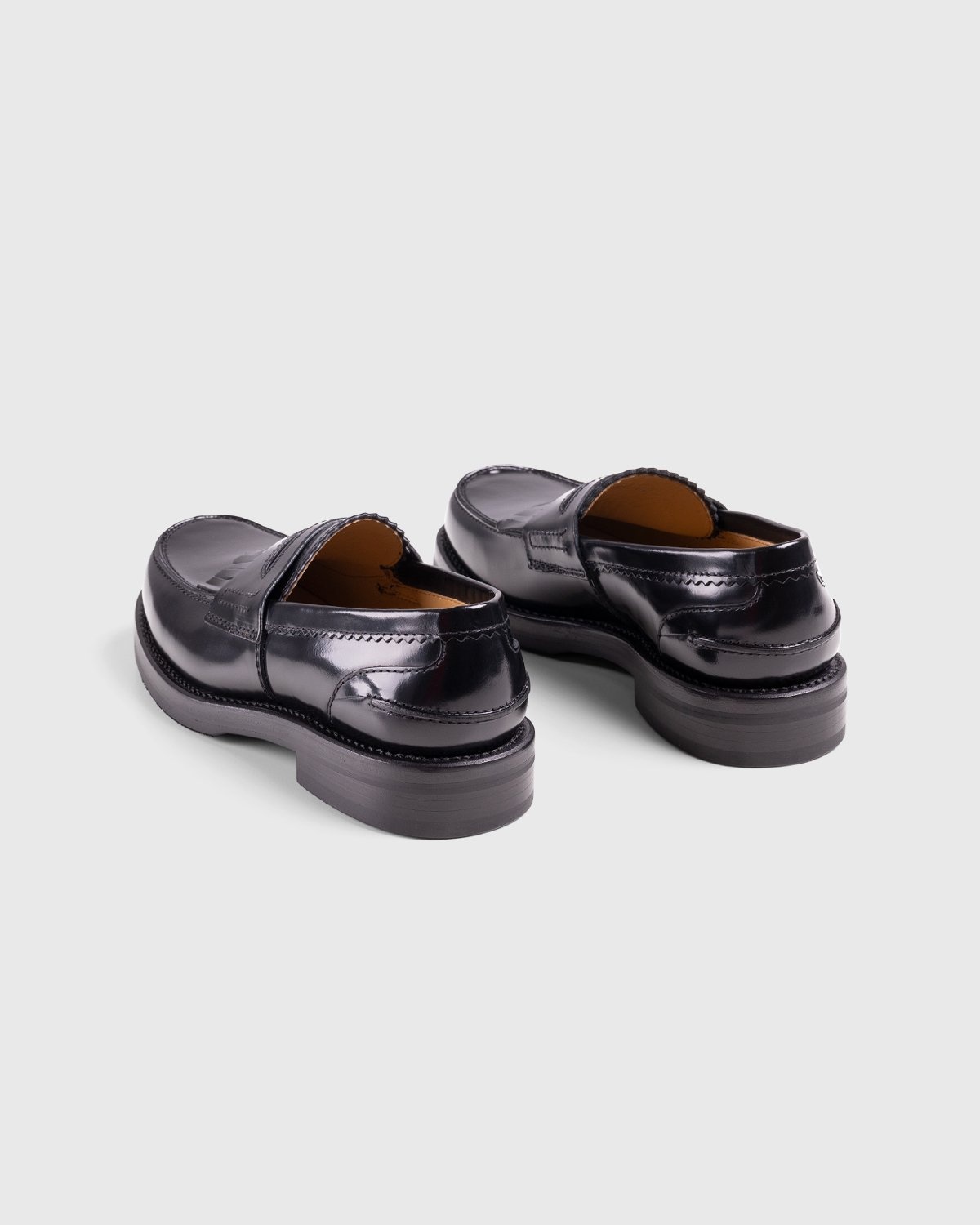 Our Legacy – Penny Loafer Black Leather - Shoes - Black - Image 4