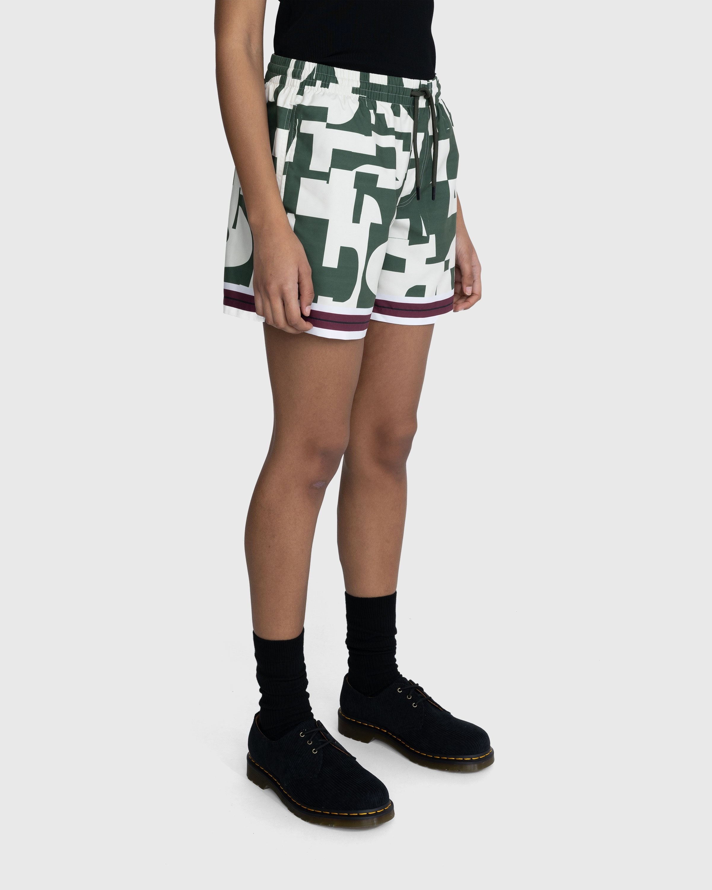 Dries van Noten – Phibbs Swim Shorts Dessin C - Swimwear - Green - Image 4