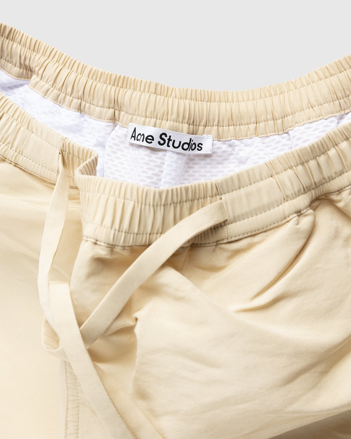 Acne Studios – Taffeta Shorts Sand Beige - Shorts - Beige - Image 5