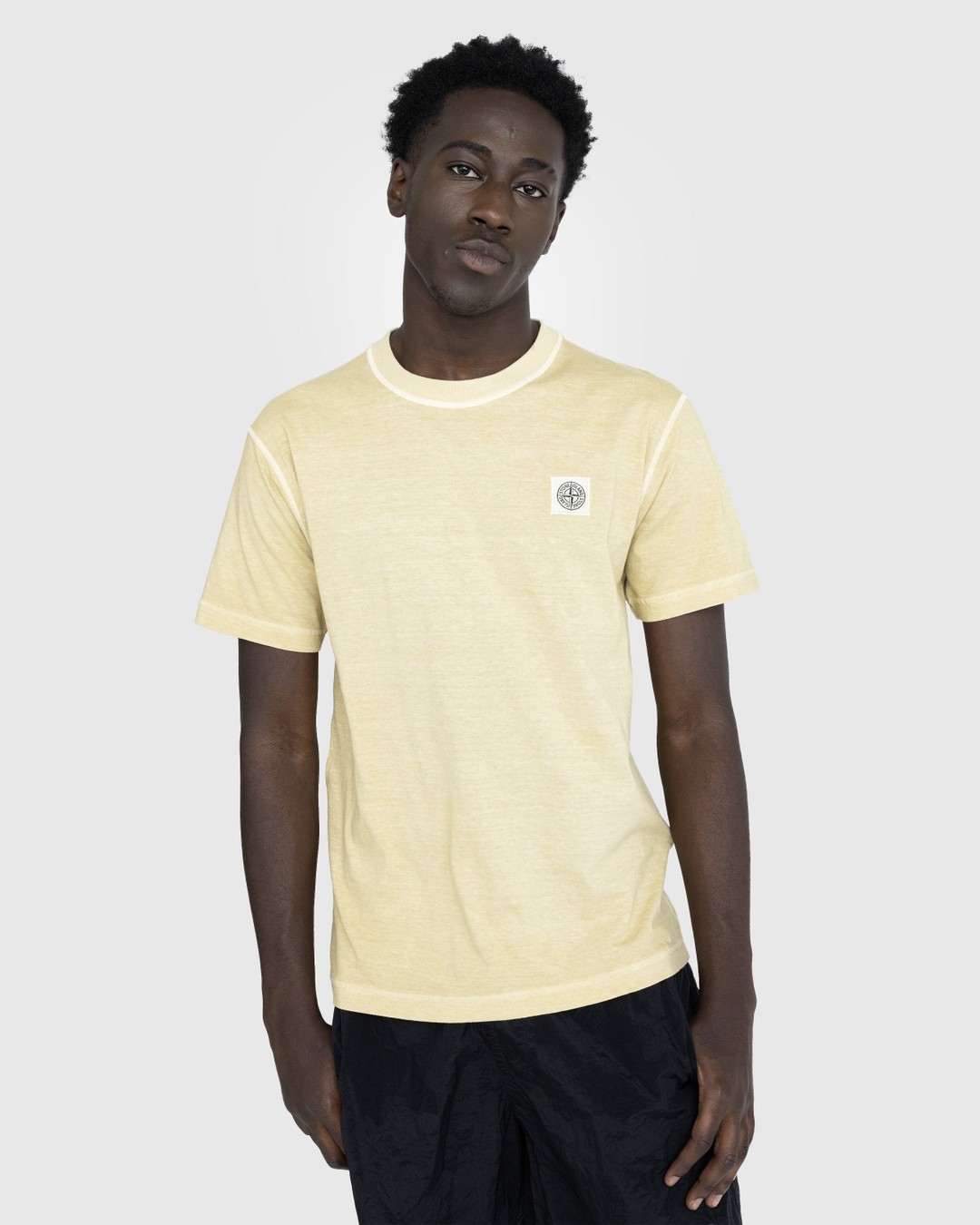 Stone Island – Fissato T-Shirt Natural Beige - T-shirts - Beige - Image 2